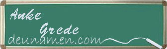 Anke Grede Visitenkarte